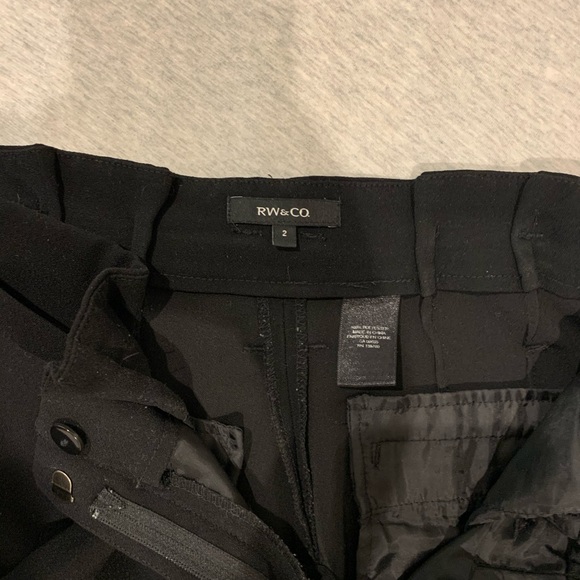 Rw&co black tie up pants - Picture 3 of 6